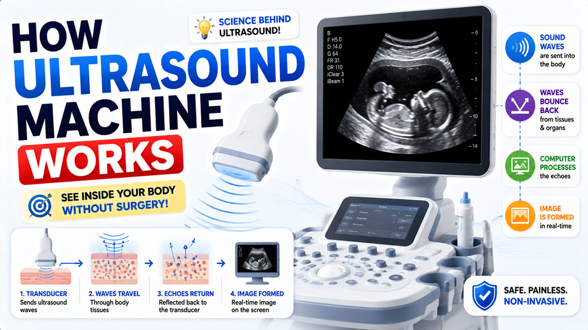 How Ultrasound Works : Bina Camera Ke Doctors Andar Kaise Dekhte Hain?