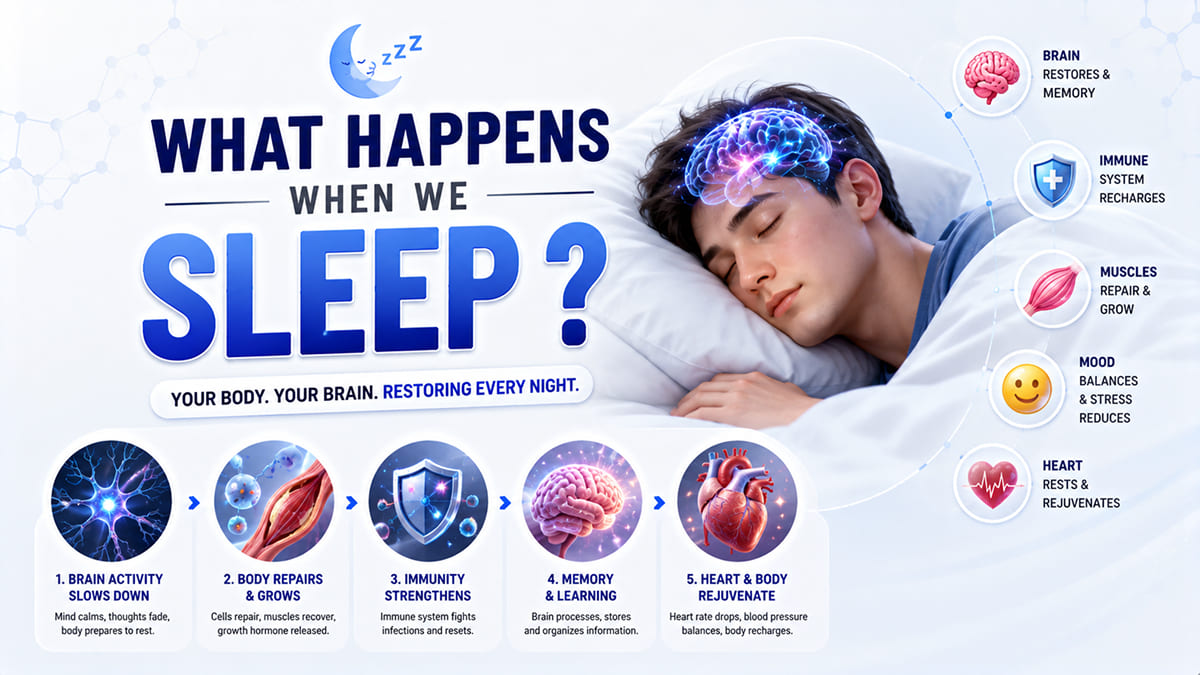 Sote Waqt Brain Me Kya Hota Hai? | What Happens When We Sleep (3D Animation)